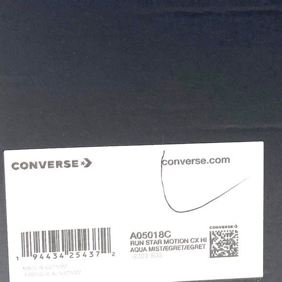 Converse Run Star Motion CX Shoes Skate Sneakers Women Aqua Suede Canvas A05018C - Picture 6 of 7